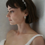 Jennifer Behr - Kamila Headband -- Crystal Pearl