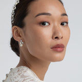 Jennifer Behr - Kamila Headband -- Crystal Pearl