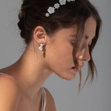Jennifer Behr - Jenna Headband -- Mother of Pearl