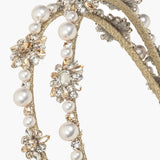 Jennifer Behr - Manon Headband -- Crystal Pearl