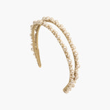 Jennifer Behr - Perlita Headband -- Pearl