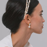 Jennifer Behr - Perlita Headband -- Pearl