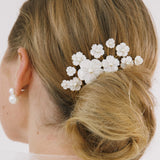 Jennifer Behr - Geneva Comb -- Mother Of Pearl