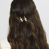 Jennifer Behr - Gretel Hair Clips -- Pearl