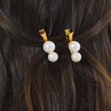 Jennifer Behr - Gretel Hair Clips -- Pearl