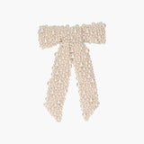 Jennifer Behr - Donna Pearl Bow Barrette -- Pearl