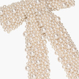 Jennifer Behr - Donna Pearl Bow Barrette -- Pearl