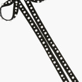 Jennifer Behr - Annalee Bow Barrette -- Black Pearl