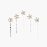 Jennifer Behr - Zaya Bobby Pin Set -- Silver