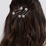 Jennifer Behr - Zaya Bobby Pin Set -- Silver
