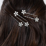Jennifer Behr - Zaya Bobby Pin Set -- Silver