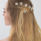 Jennifer Behr - Laena Bobby Pin Set -- Gold