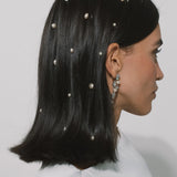 Jennifer Behr - Paige Hair Magnet Set -- Pearl