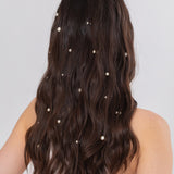 Jennifer Behr - Paige Hair Magnet Set -- Pearl