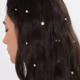 Jennifer Behr - Paige Hair Magnet Set -- Pearl