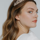 Jennifer Behr - Sierra Tiara -- Pearl Gold