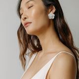 Jennifer Behr - Zia Stud Earrings -- Mother of Pearl