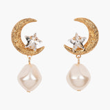 Jennifer Behr - Lune Earrings -- Pearl