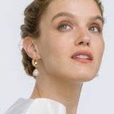 Jennifer Behr - Lune Earrings -- Pearl