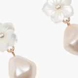 Jennifer Behr - Mina Earrings -- Mother of Pearl