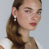 Jennifer Behr - Mina Earrings -- Mother of Pearl