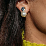 Jennifer Behr - Ines Earrings -- Sky