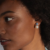 Jennifer Behr - Ines Earrings -- Sky