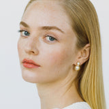 Jennifer Behr - Iris Pearl Earrings -- Pearl