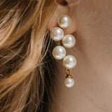 Jennifer Behr - Marcella Earrings -- Gold