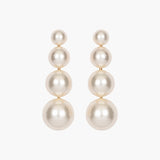 Jennifer Behr - Palma Earrings -- Pearl