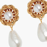 Jennifer Behr x Léanne Ansar Ninette Earrings -- Gold