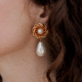 Jennifer Behr x Léanne Ansar Ninette Earrings -- Gold