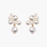 Jennifer Behr - Perlita Earrings -- Pearl