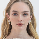 Jennifer Behr - Perlita Earrings -- Pearl