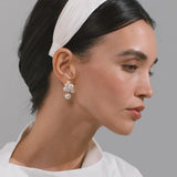 Jennifer Behr - Perlita Earrings -- Pearl