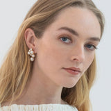 Jennifer Behr - Perlita Earrings -- Pearl