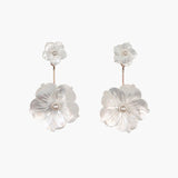 Jennifer Behr - Zinnia Earrings -- Mother of Pearl
