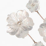 Jennifer Behr - Zinnia Earrings -- Mother of Pearl