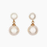 Jennifer Behr - Paige Pearl Earrings -- Pearl