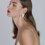 Jennifer Behr - Sylvie Earrings -- Cream