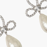 Jennifer Behr - Devina Earrings -- Crystal Pearl