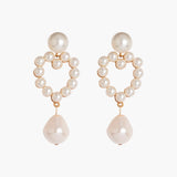 Jennifer Behr - Casey Earrings -- Pearl