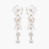 Jennifer Behr - Chelsey Earrings -- Mother Of Pearl