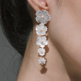 Jennifer Behr - Chelsey Earrings -- Mother Of Pearl