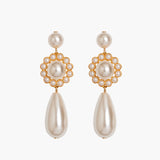 Jennifer Behr - Caretta Earrings -- Pearl