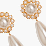 Jennifer Behr - Caretta Earrings -- Pearl