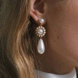 Jennifer Behr - Caretta Earrings -- Pearl