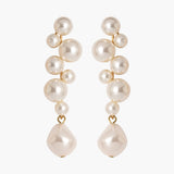 Jennifer Behr - Margaritari Earrings -- Pearl