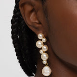 Jennifer Behr - Margaritari Earrings -- Pearl