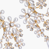 Jennifer Behr - Ursella Earrings -- Crystal Antique Gold